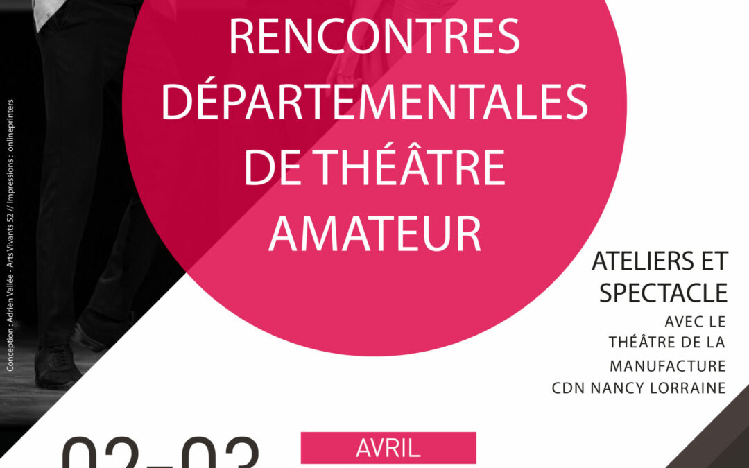 8èmes Rencontres Départementales de Théâtre Amateur