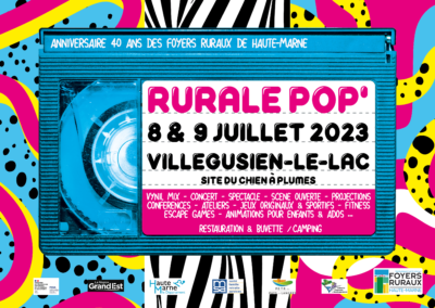 Affiches ” Rurale Pop’ ” & ” Rurale Boom “